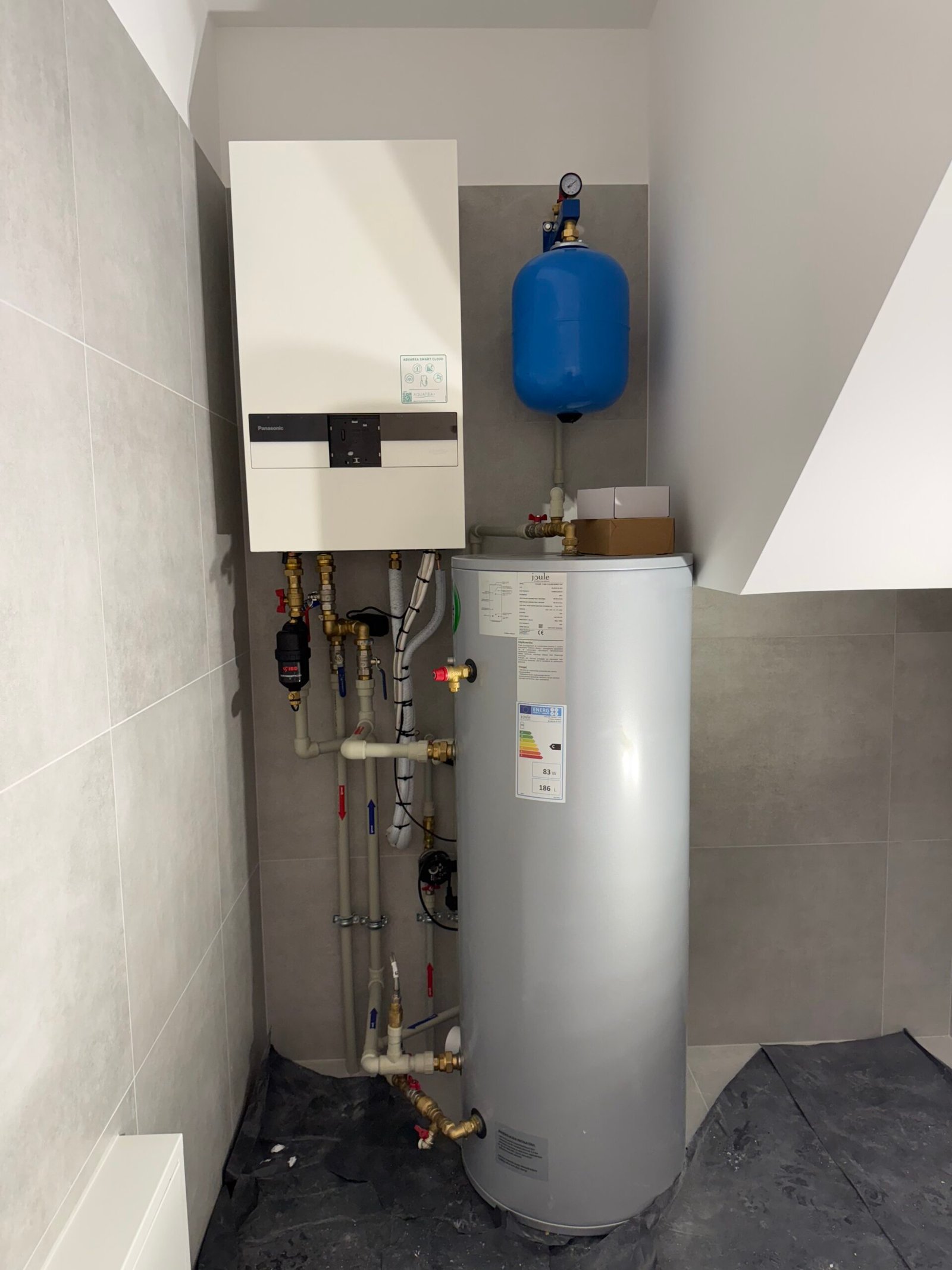 Przyłącza hydrauliczne pompy ciepła